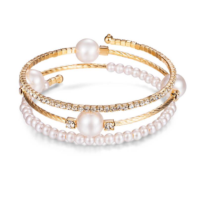 Three layers of pearl gold